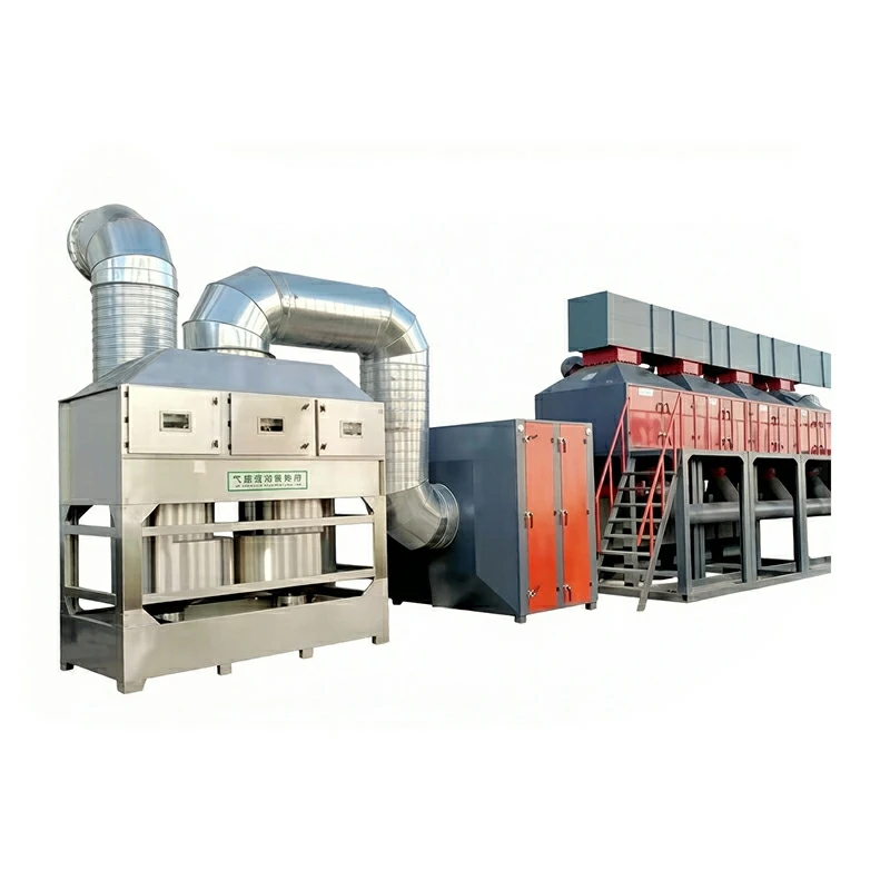 Plastic Injection Exhaust Gas Treatment System